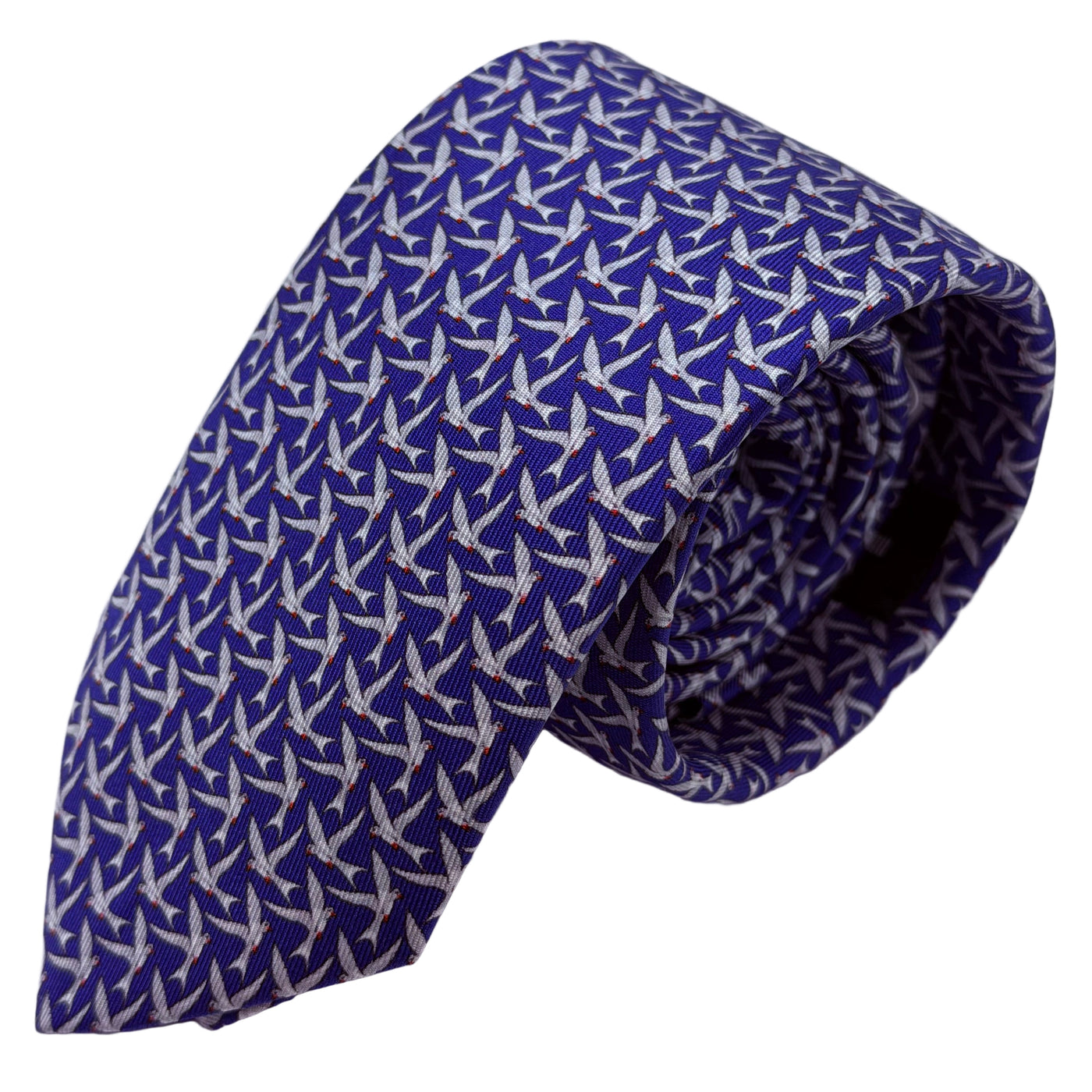 Gravata Print Pássaros