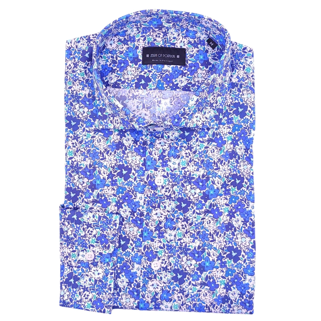 Camisa Com Print Flores