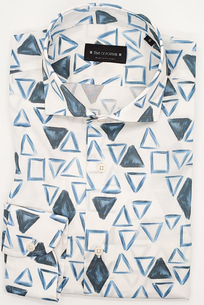 Camisa Com Print Triangulos