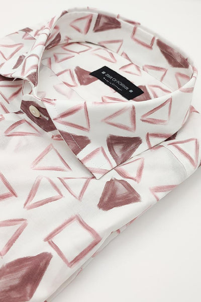 Camisa Com Print Triangulos