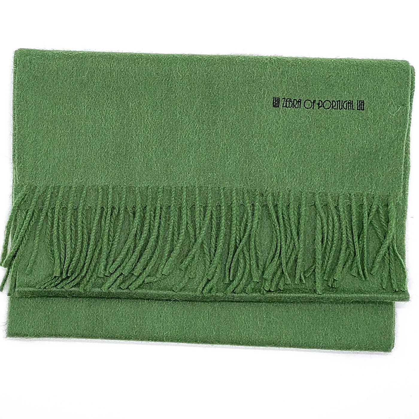 Cachecol 100% Lã Verde Claro