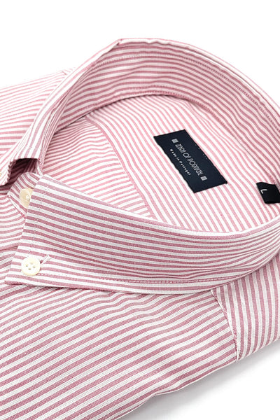 Camisa de Riscas Encarnadas