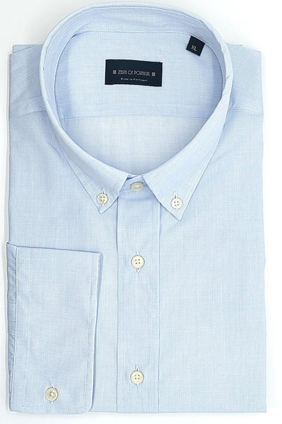 Camisa Micro Quadrados Azuis