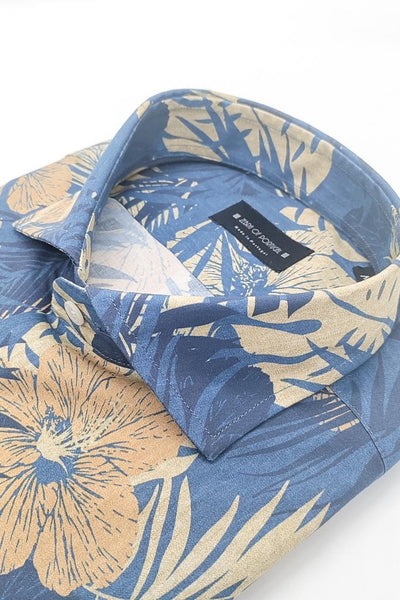 Camisa Com Print Floral
