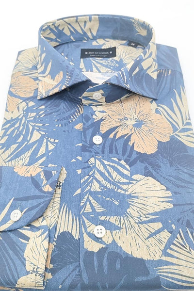 Camisa Com Print Floral