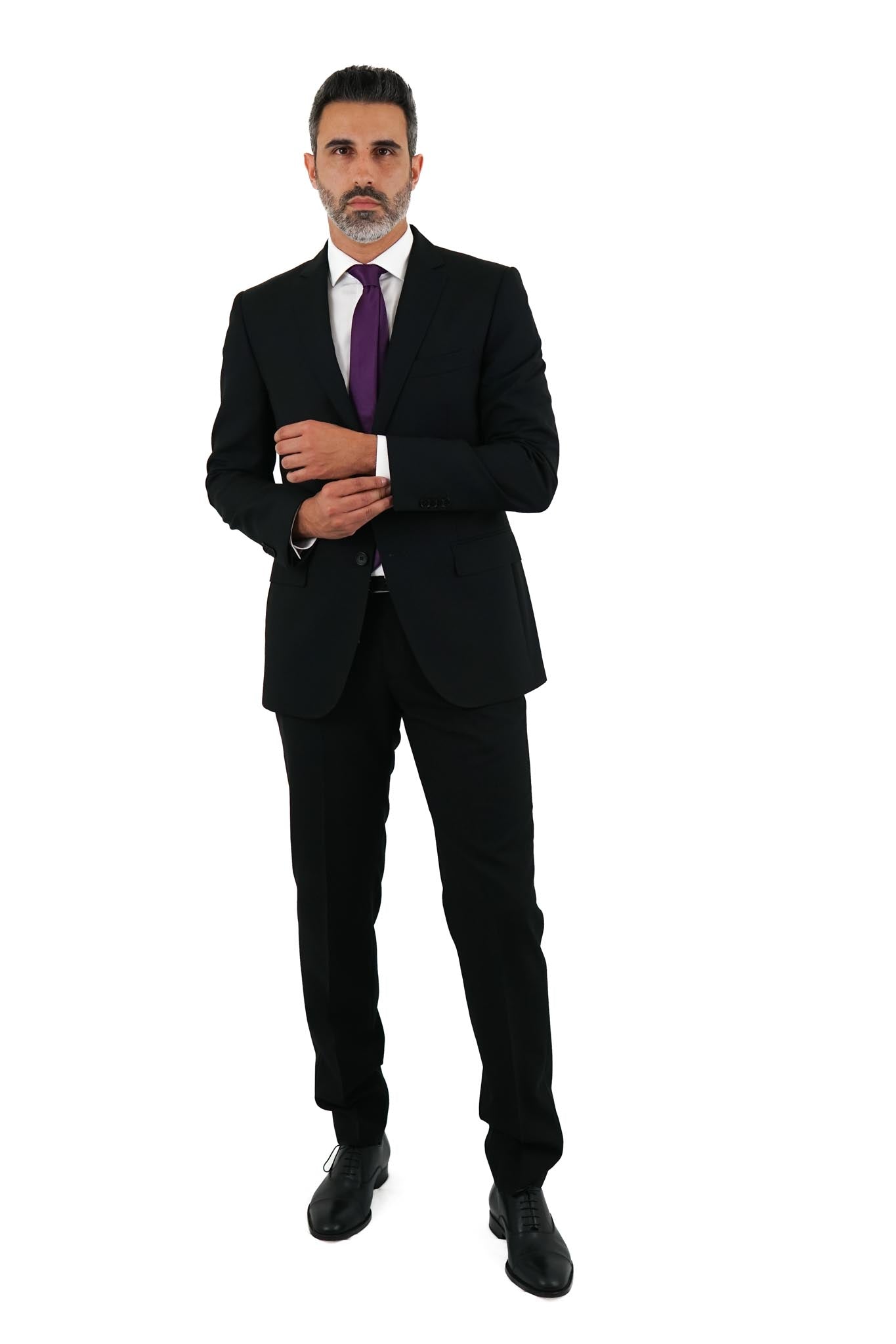 Fato Preto Slim Fit