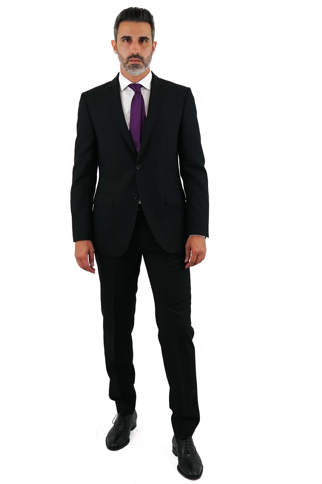 Fato Preto Slim Fit