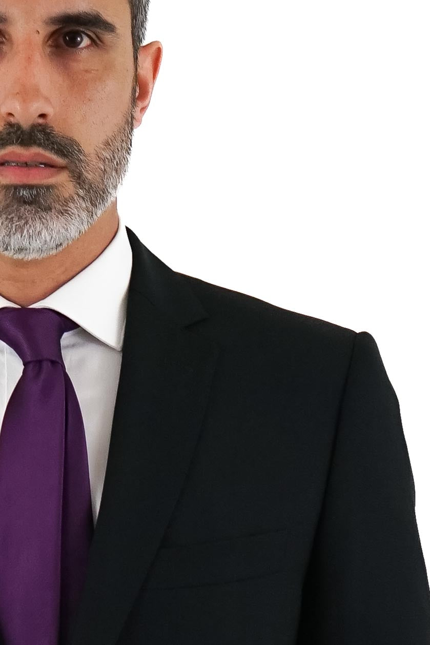 Fato Preto Slim Fit