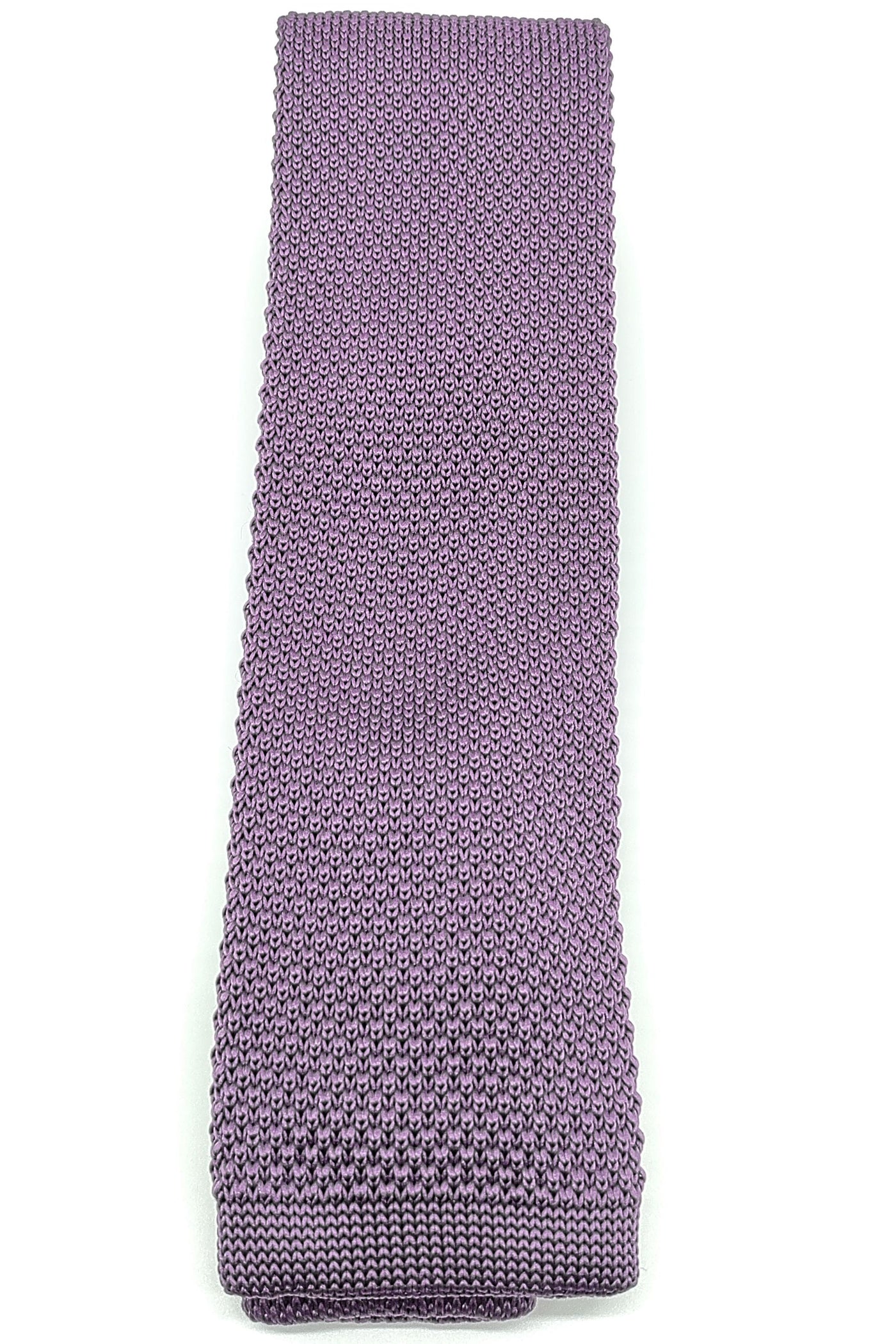 Gravata de Malha Lilás