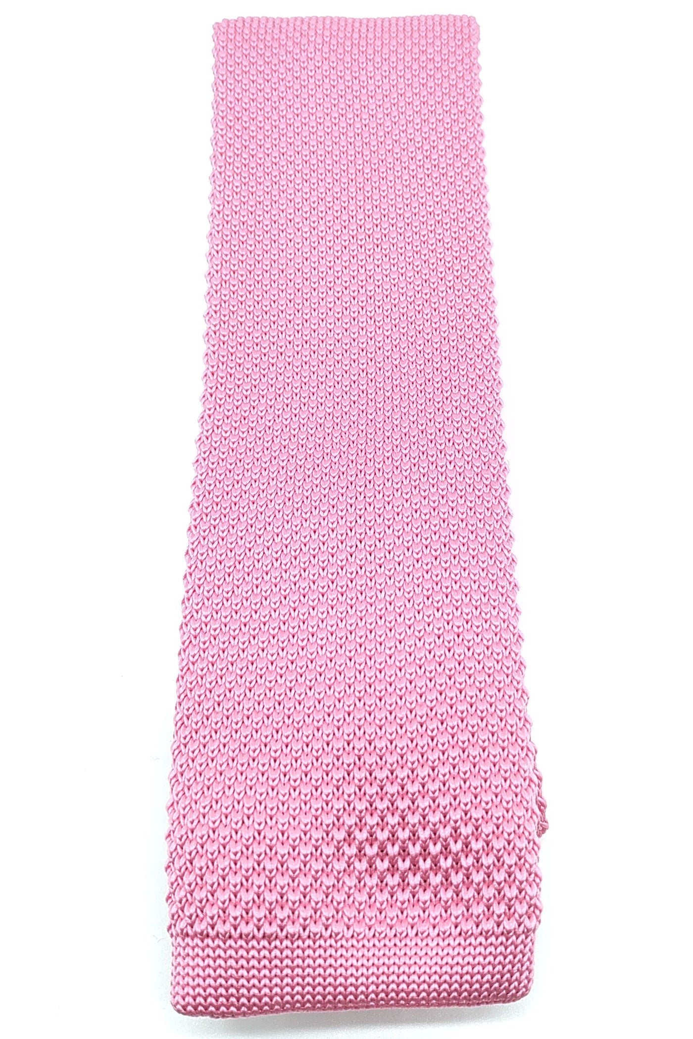 Gravata de Malha Rosa
