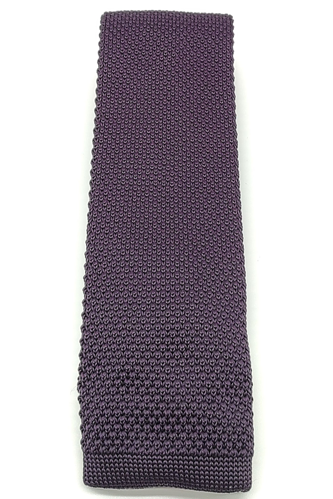 Gravata de Malha Roxa