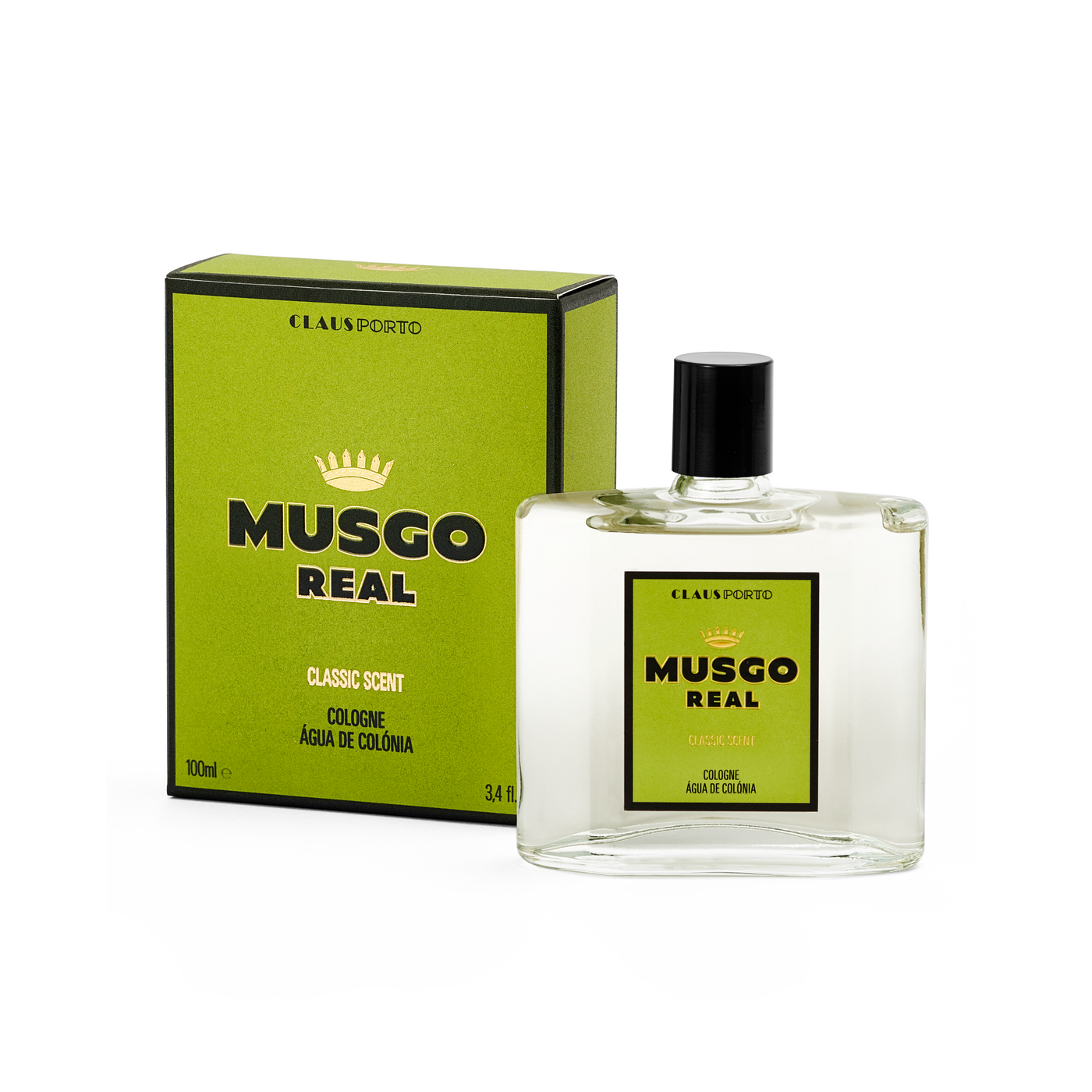 Musgo Real Água Colónia Classic Scent 100ml