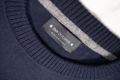 Malha Merino Azul Escura