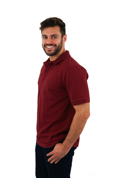 Polo Piquet Bordeaux