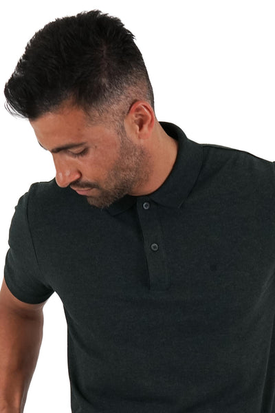 Polo Piquet Cinza