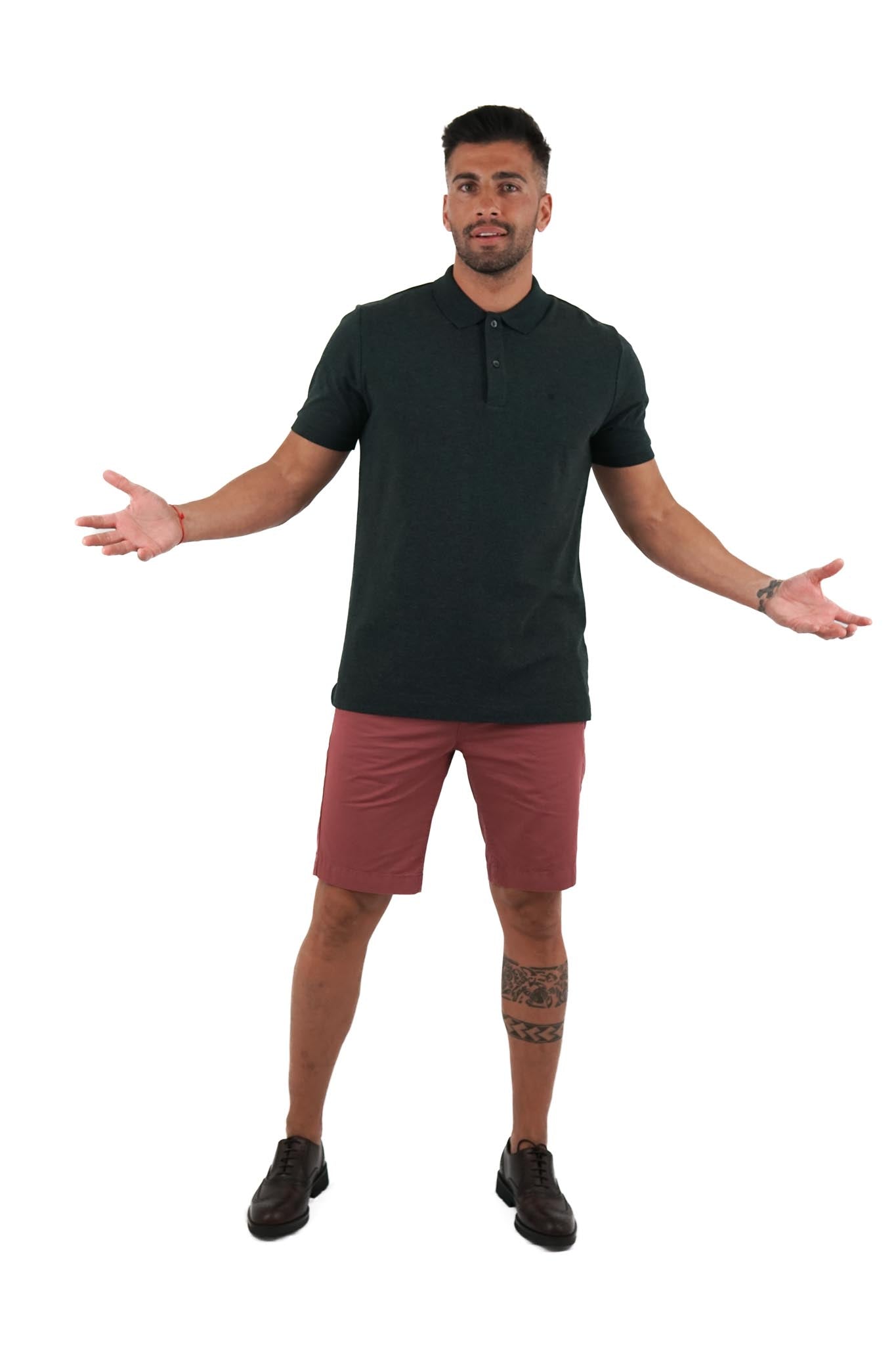 Polo Piquet Cinza