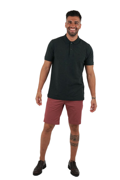Polo Piquet Cinza