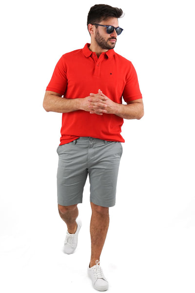 Polo Piquet Encarnado