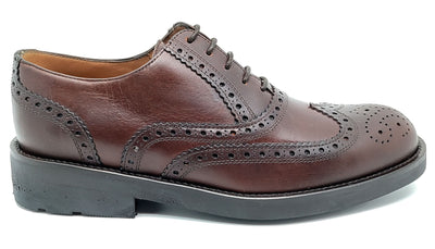 Sapatos Brogue Castanhos